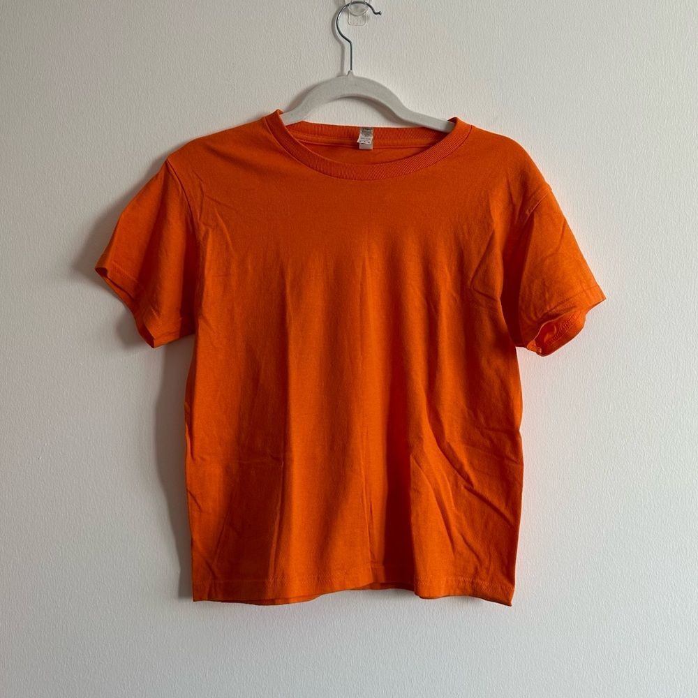 Gildan - Youth Orange T-Shirt | Medium